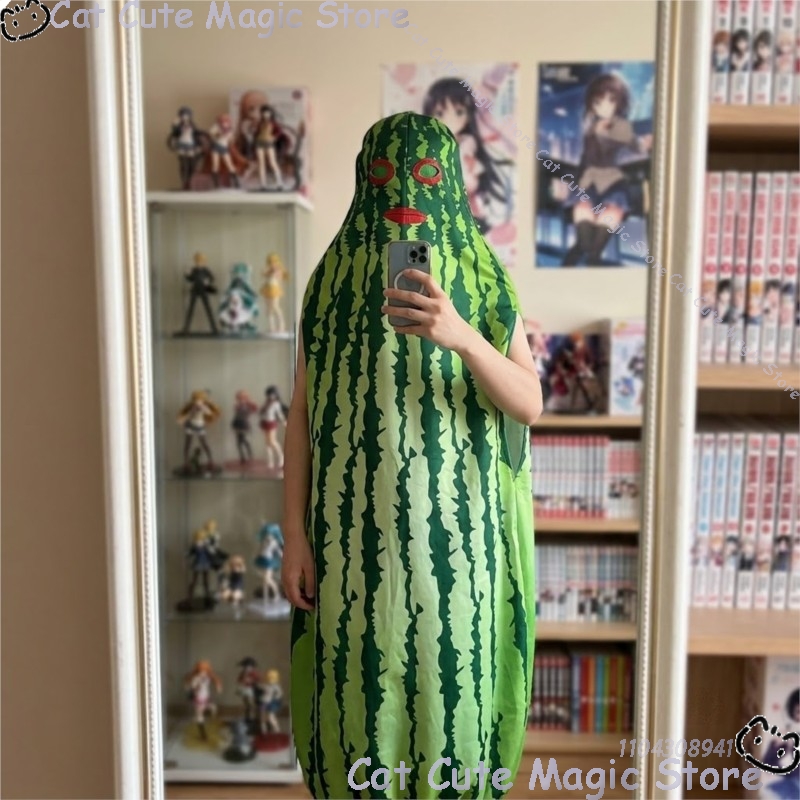 Anime Cosplay Tiktok - Disfraz de Sandía para Cosplay, Divertido