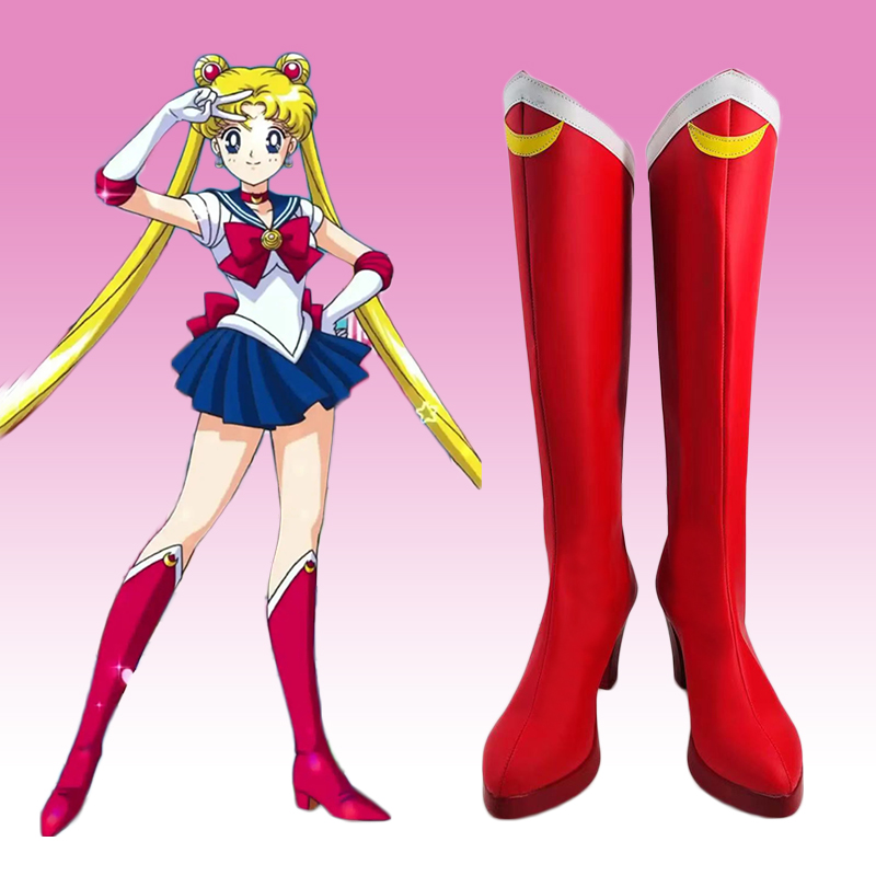 Sailor Moon Wand - Zapatos de Cosplay de Anime Sailor