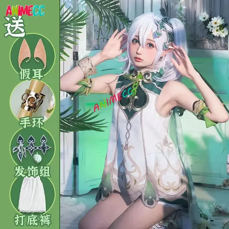 Anime Cosplay Show - ANIMECC-Disfraz de Cosplay de Nahida Genshin