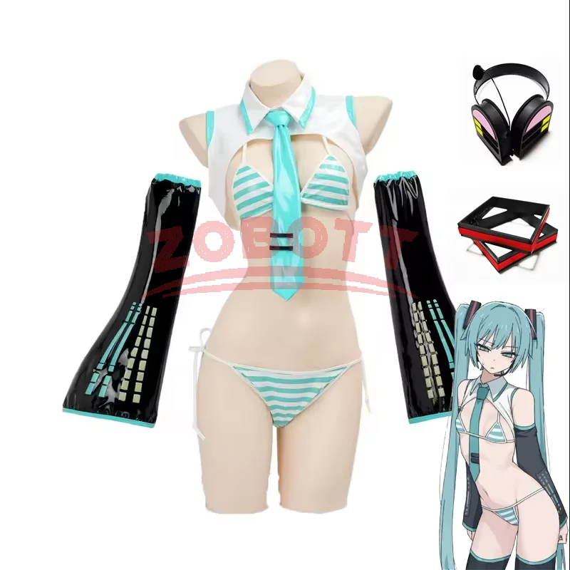 Anime Cosplay Boy - Disfraz de Cosplay de Miku, Traje