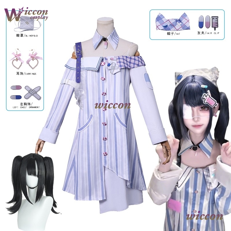 Anime Cosplay Ideas For Women - Parche ocular Jirai Kei Infinity Nikki,