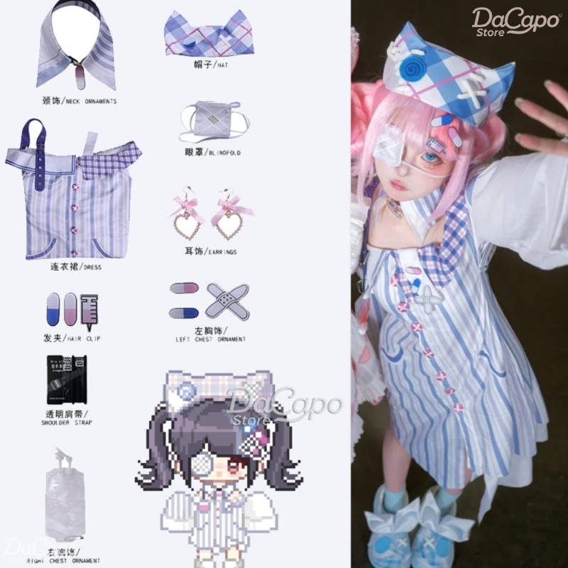 Anime Cosplay Ideas For Women - Juego Infinity Nikki Cosplay disfraz peluca