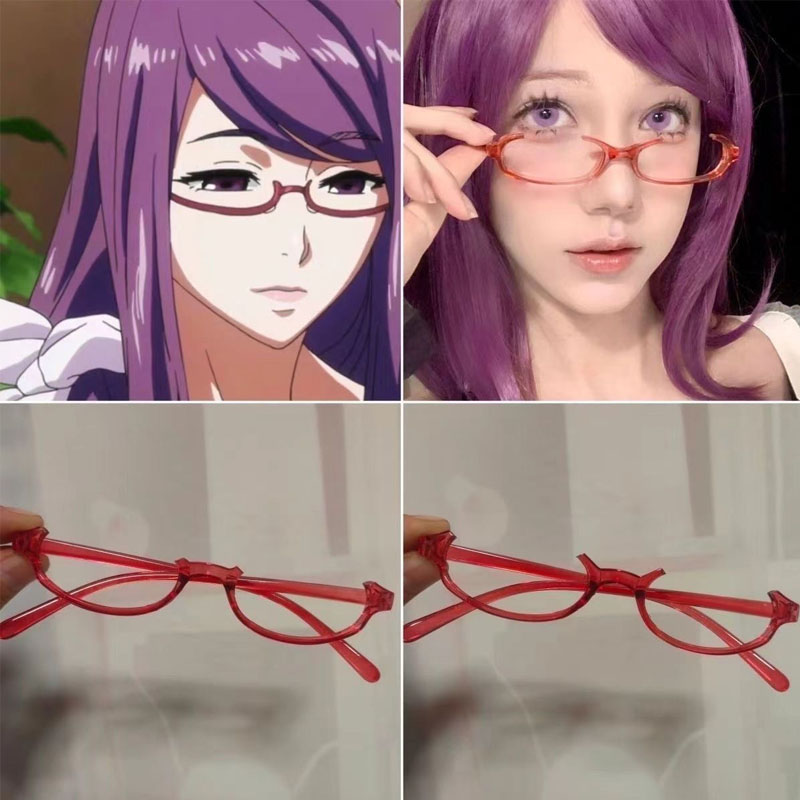 Anime Cosplay Tokyo Ghoul - Gafas de Cosplay del Personaje Kamishiro