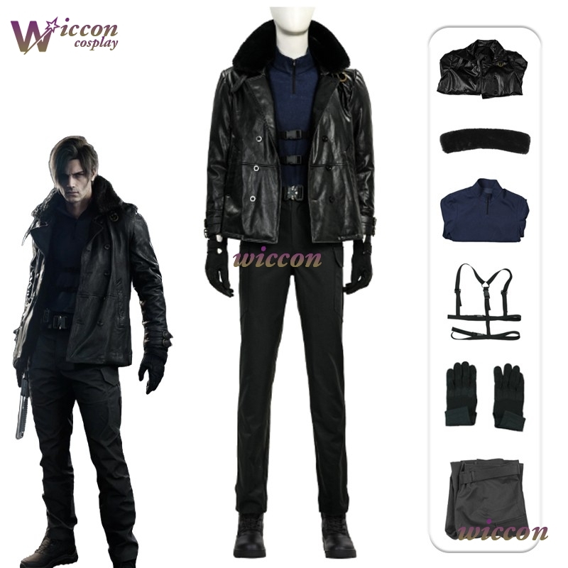 Women Anime Cosplay - Disfraz de Cosplay de Leon·S·Kennedy de