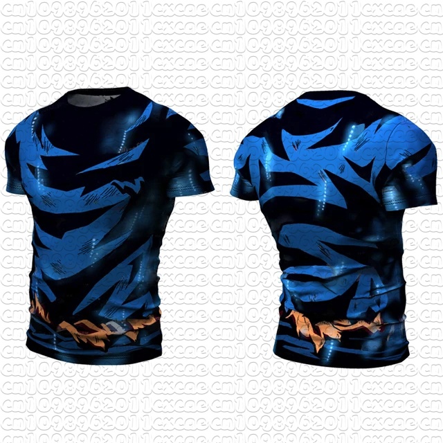 Anime Cosplay Armor - Camiseta de Fútbol Transpirable de Secado
