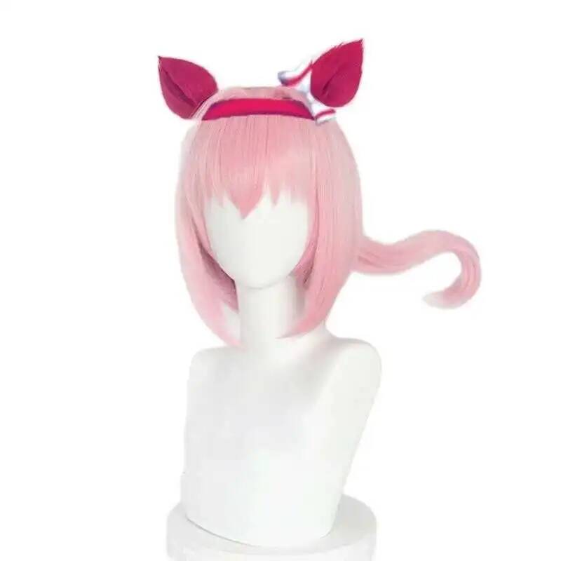 Women Anime Cosplay - Uma Musume Haru Urara peluca de