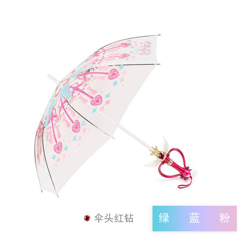 Sailor Moon Wand - Paraguas Brillante de Sailor Moon Pintado