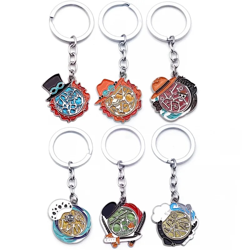 One Piece Straw Hat - Llavero de One Piece con Personajes