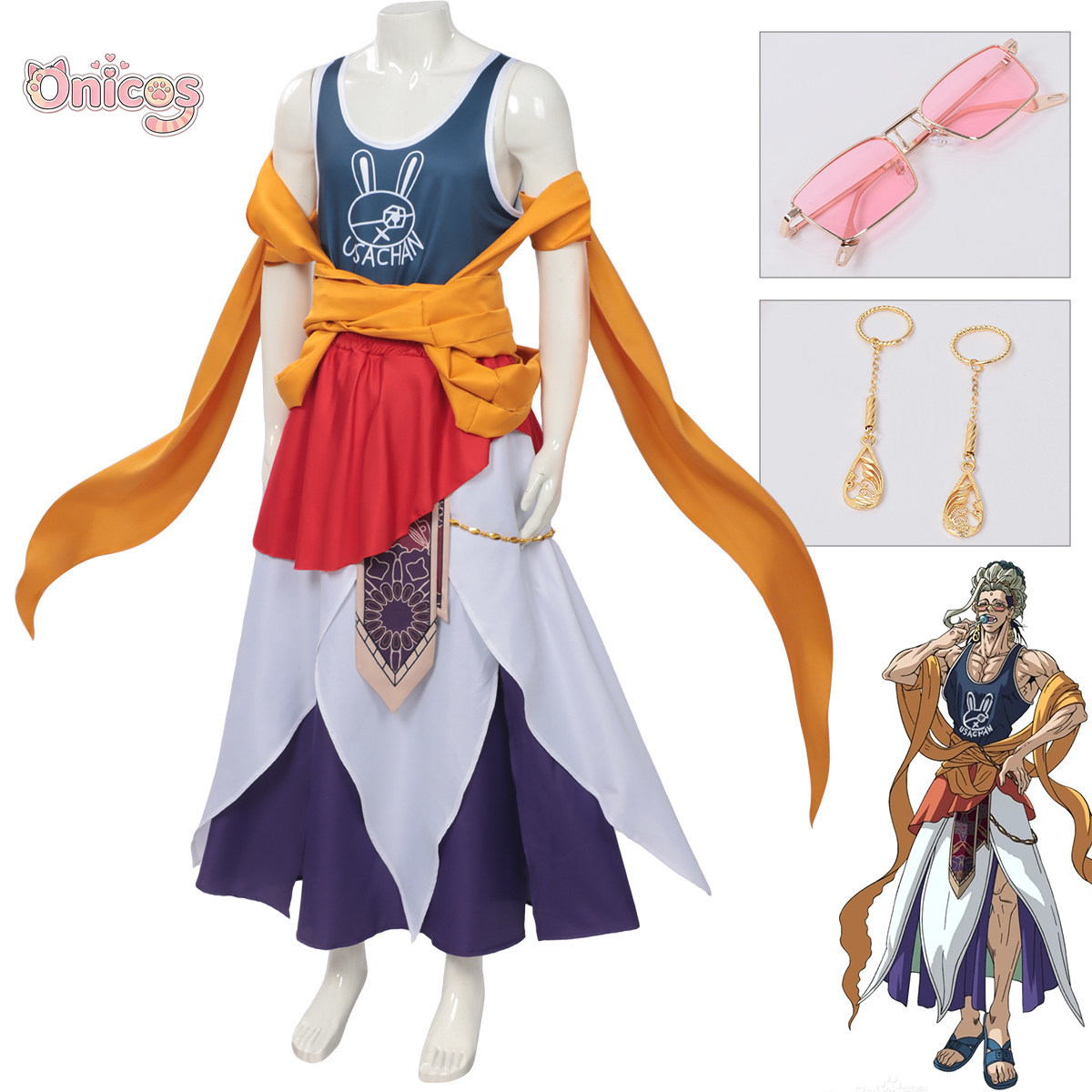 Disfraz de Cosplay de Buda de  - Anime Cosplay Show reseña y precio