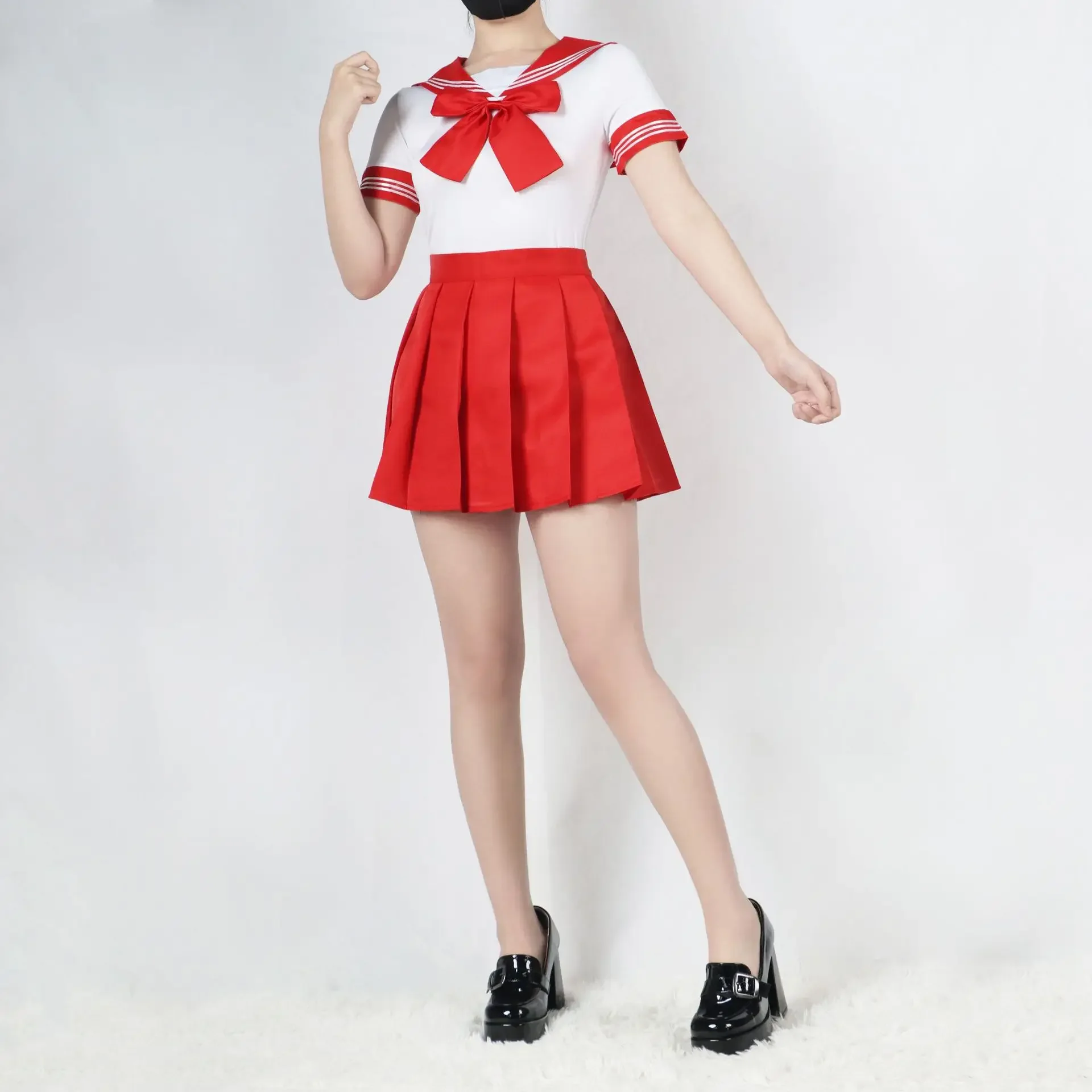 Túnica JK rose bleu Usag rouge - Anime Marin Cosplay reseña y precio