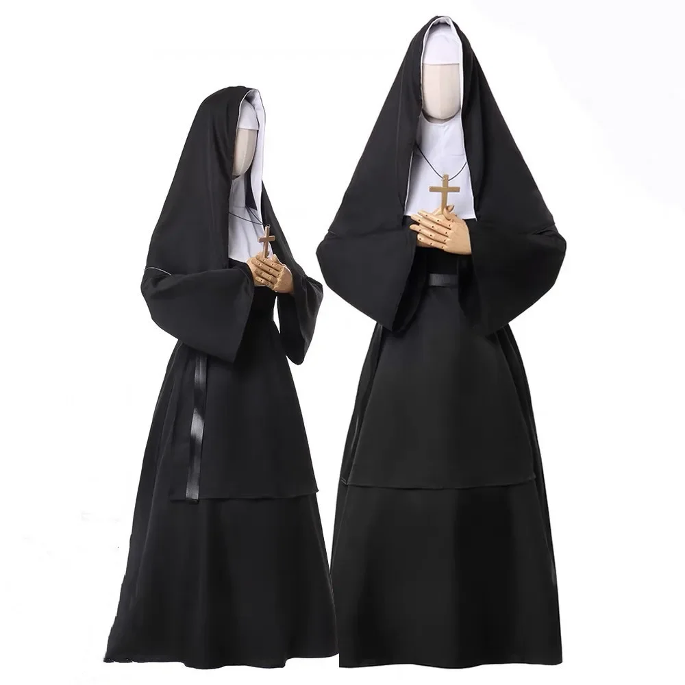 Disfraces de Monja para Mujer  - Anime Cosplay Nun reseña y precio