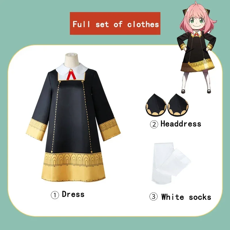 Anya Forger Cosplay Anime SPY  - Anime Cosplay Anya reseña y precio