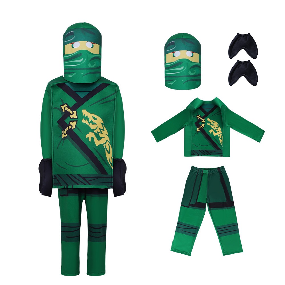 Disfraz de Ninja Dragón Edició - Anime Cosplay For Black Guys reseña y precio