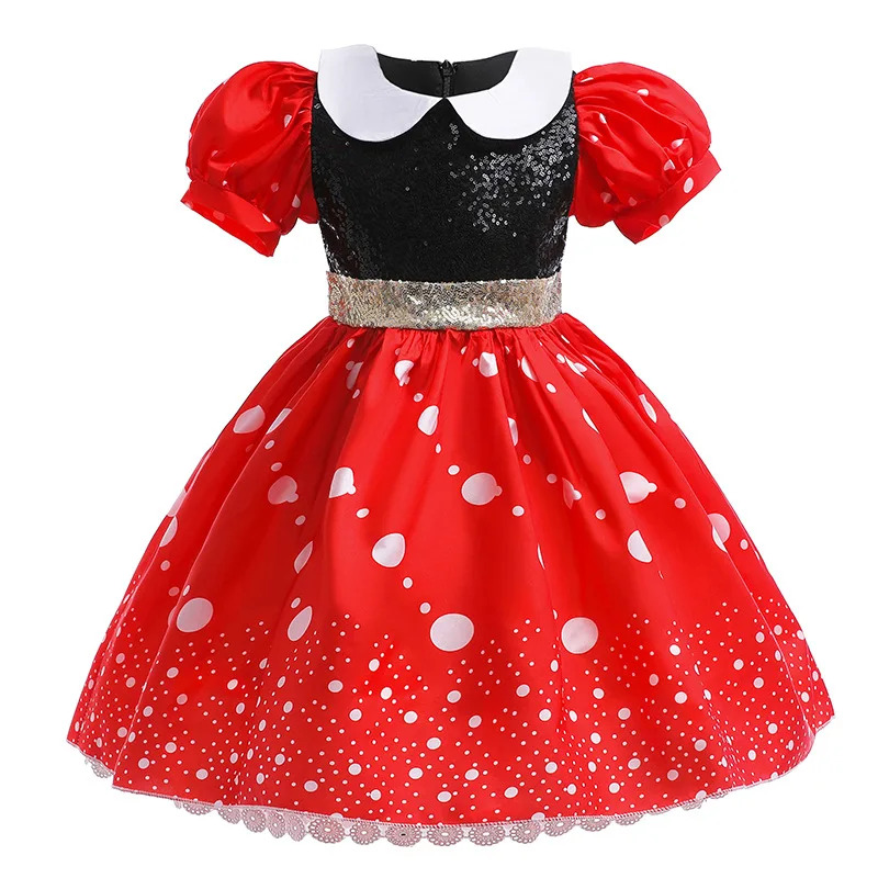 Vestido de Mickey para niña pe - Anime Cosplay Toddler reseña y precio