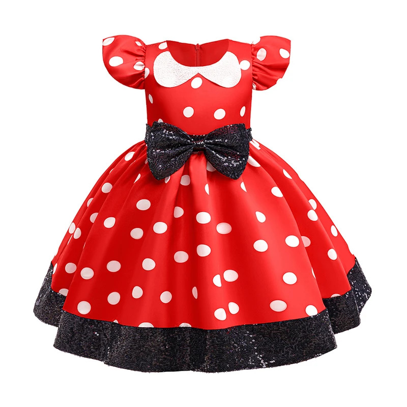 Vestido de Mickey para niña pe - Anime Cosplay Toddler reseña y precio