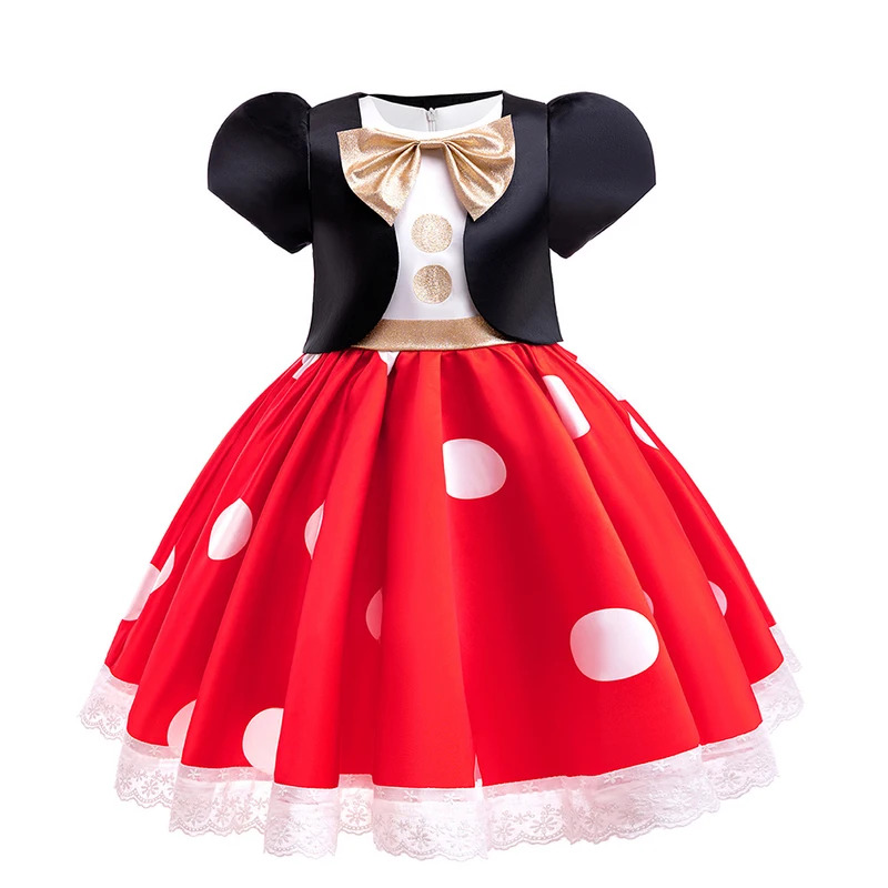 Vestido de Mickey para niña pe - Anime Cosplay Toddler reseña y precio