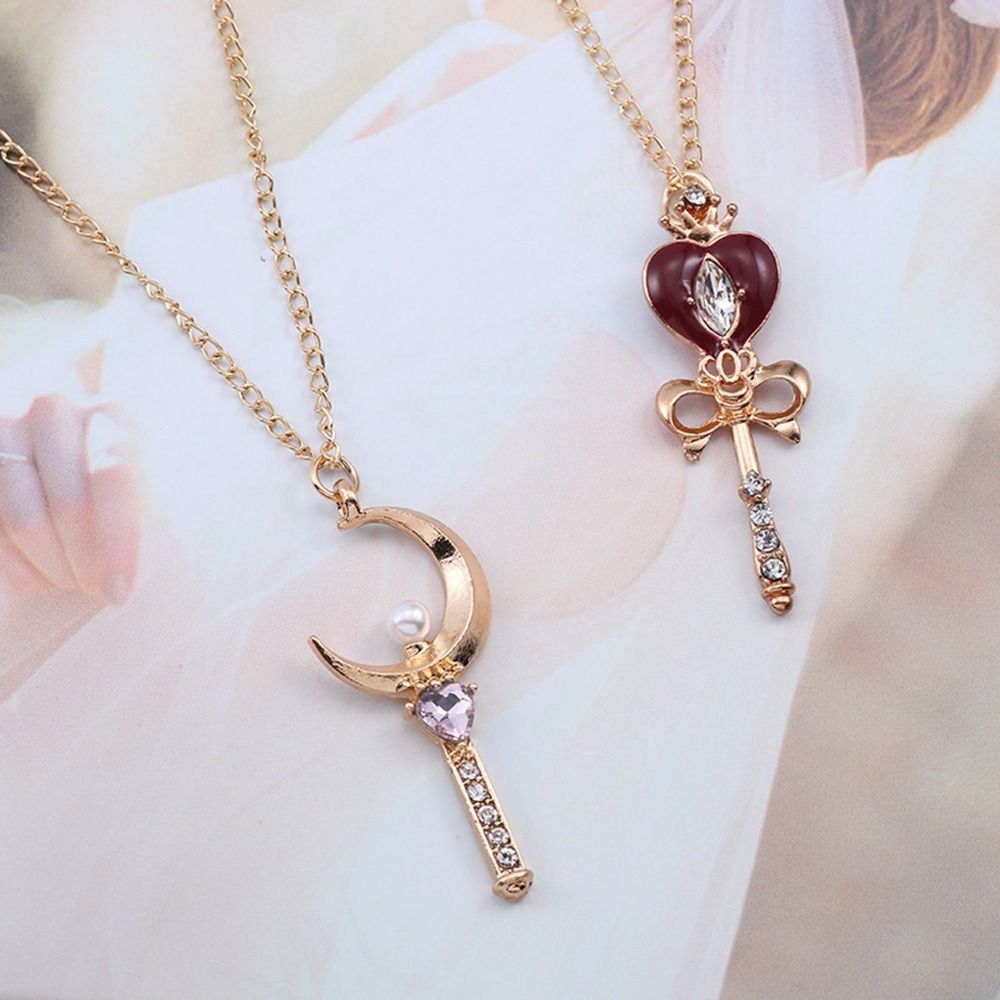 Collar de Anime de cristal par - Sailor Moon Wand reseña y precio