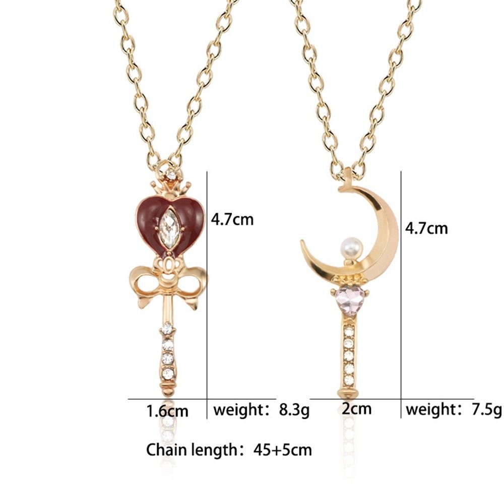 Collar de Anime de cristal par - Sailor Moon Wand reseña y precio