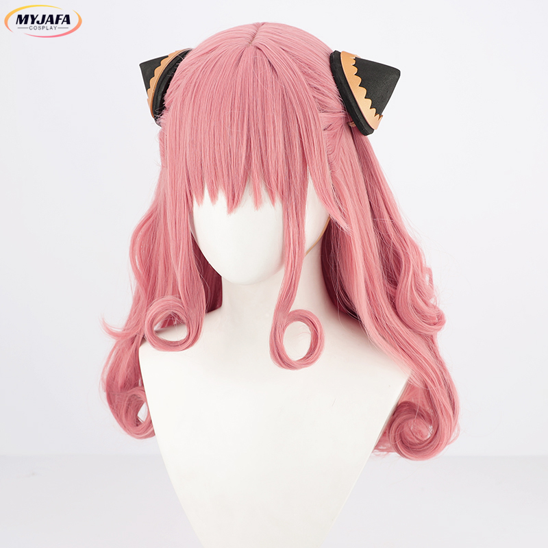 Peluca de Cosplay de Anya Forg - Anime Cosplay Anya reseña y precio