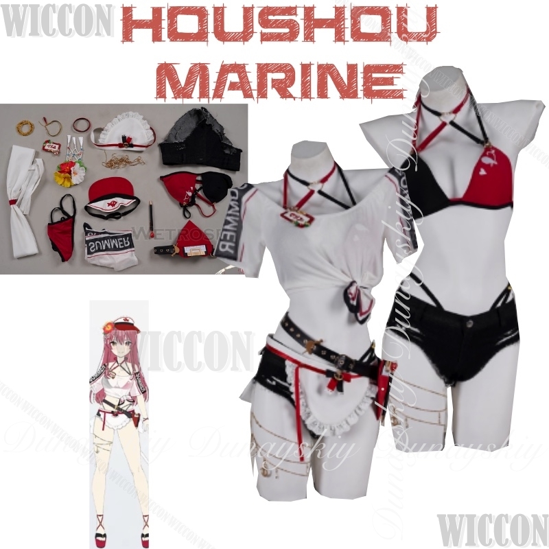 Hololive Gamers Virtual Anchor - Anime Marin Cosplay reseña y precio