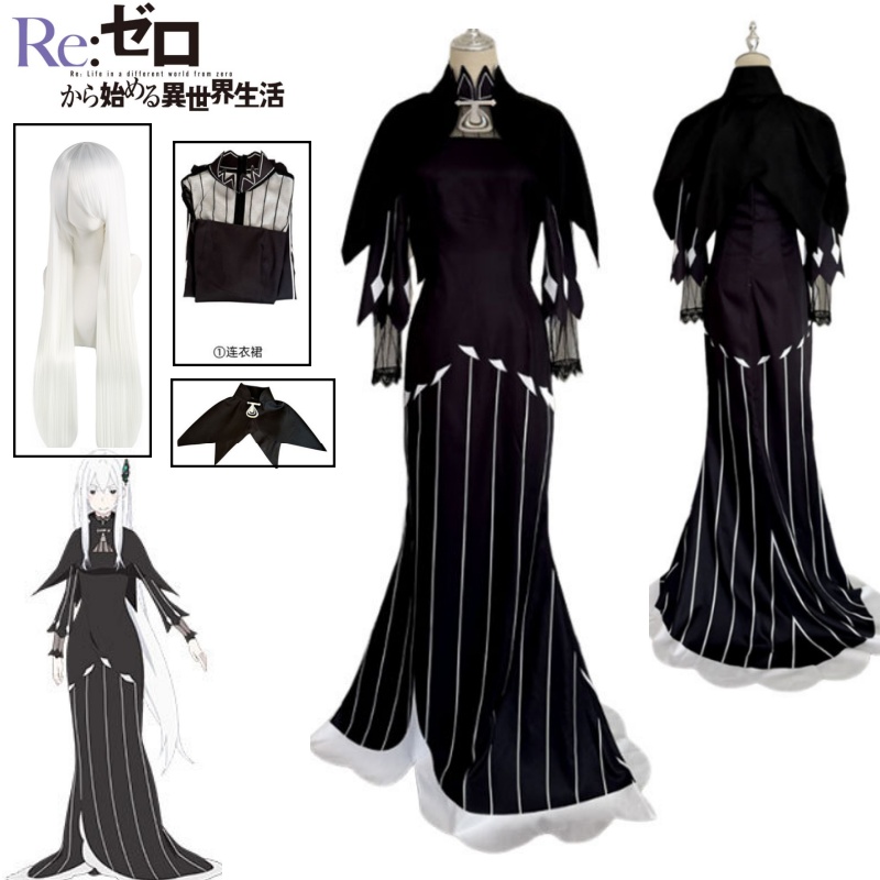 Disfraz de Cosplay Echidna, Ve - Anime Cosplay Nun reseña y precio