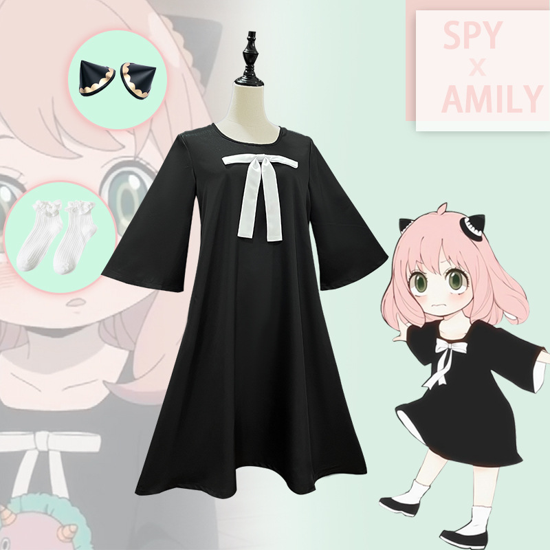 Disfraz de Spy x Family Anya F - Anime Cosplay Anya reseña y precio