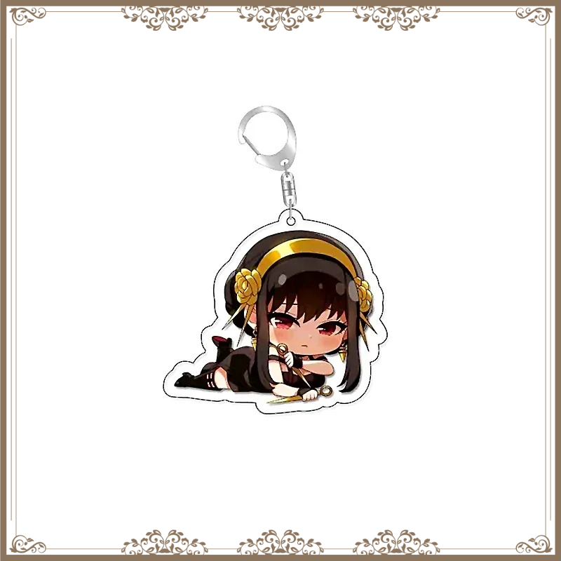Llavero de acrílico de dibujos - Anime Cosplay Anya reseña y precio