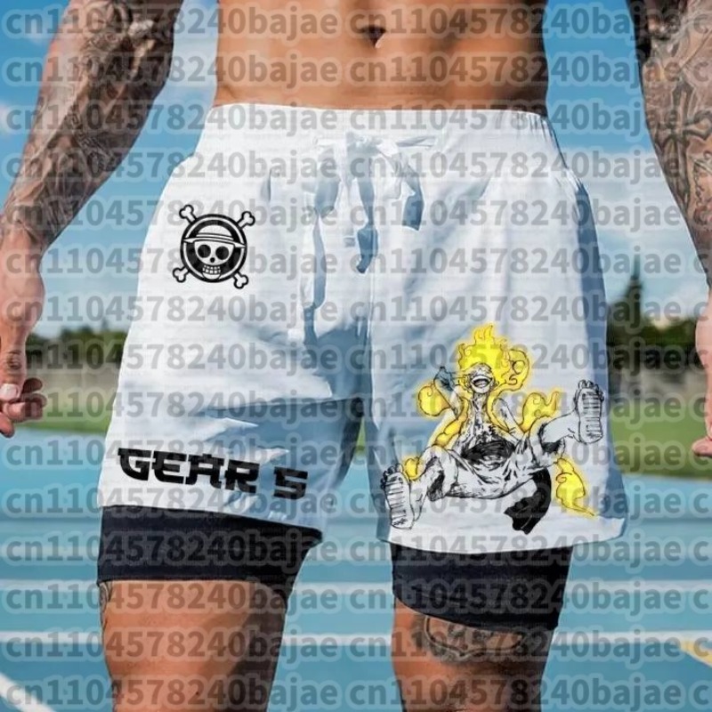 Pantalones Cortos Deportivos B - One Piece Straw Hat reseña y precio