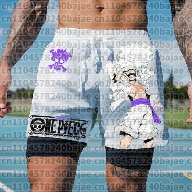 Pantalones Cortos Deportivos B - One Piece Straw Hat reseña y precio