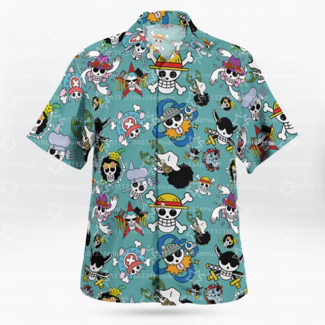 Camisa Hawaiana Aloha Strawhat - One Piece Straw Hat reseña y precio
