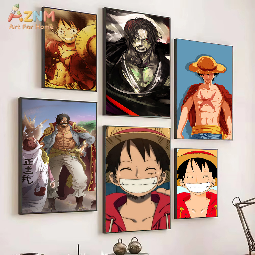 AZNM - Impresión artística en  - One Piece Straw Hat reseña y precio