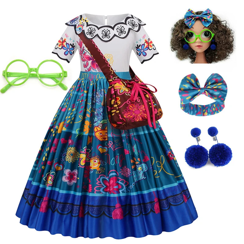 Vestido brillante para niñas p - Anime Cosplay Toddler reseña y precio
