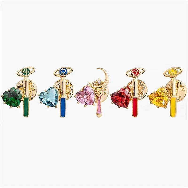 Broche de Sailor Moon, Pin de  - Sailor Moon Wand reseña y precio