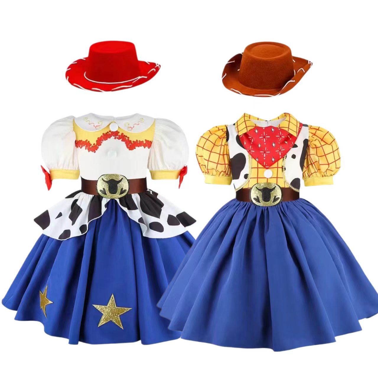 Nuevo Vestido de Vaquera con E - Anime Cosplay Toddler reseña y precio