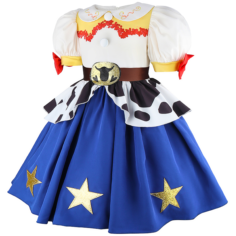 Nuevo Vestido de Vaquera con E - Anime Cosplay Toddler reseña y precio