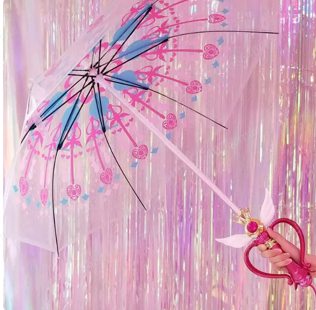 Paraguas de Sailor Moon con Di - Sailor Moon Wand reseña y precio